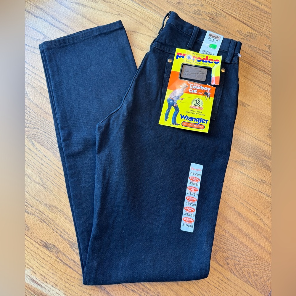 Wrangler Pro Rodeo Men’s Black Jeans